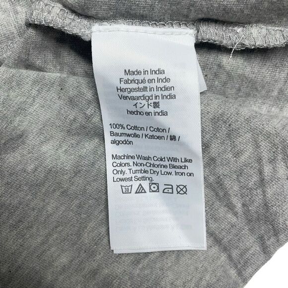 J Crew Heather Gray Slim-Washed Crew Pocket Tee - Picture 7 of 7